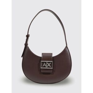 Armani Exchange Women Hobo Shoulder Bag With Metal Logo Armani Exchange